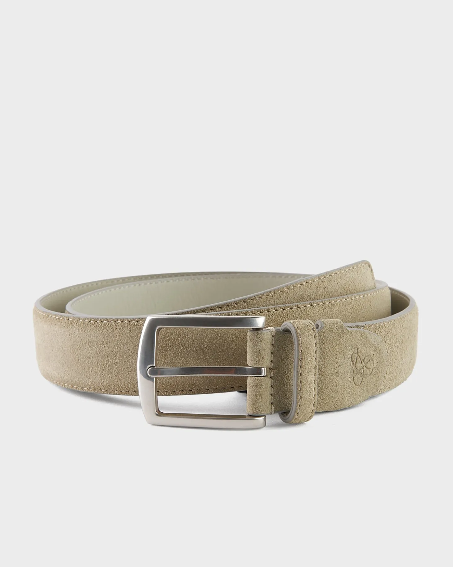 Beige Suede Belt