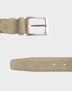 Beige Suede Belt