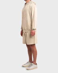 Beige Terry Cotton Dylan Hoodie
