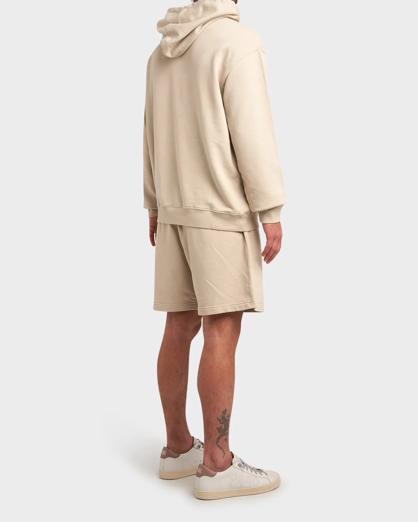 Beige Terry Cotton Dylan Hoodie