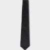 Black And White Dot Pattern Tie