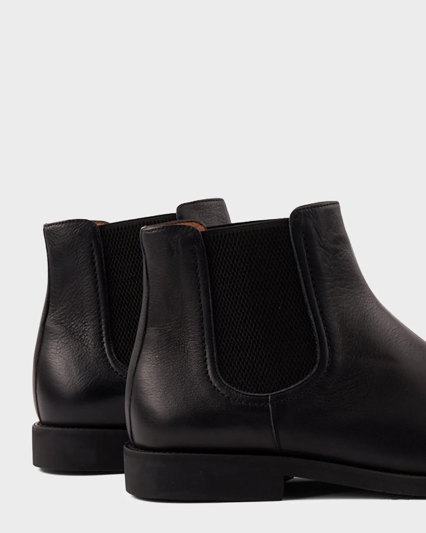 Black Calfskin Mainz Chelsea Boots