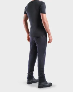 Black Cotton Hemp T-Shirt