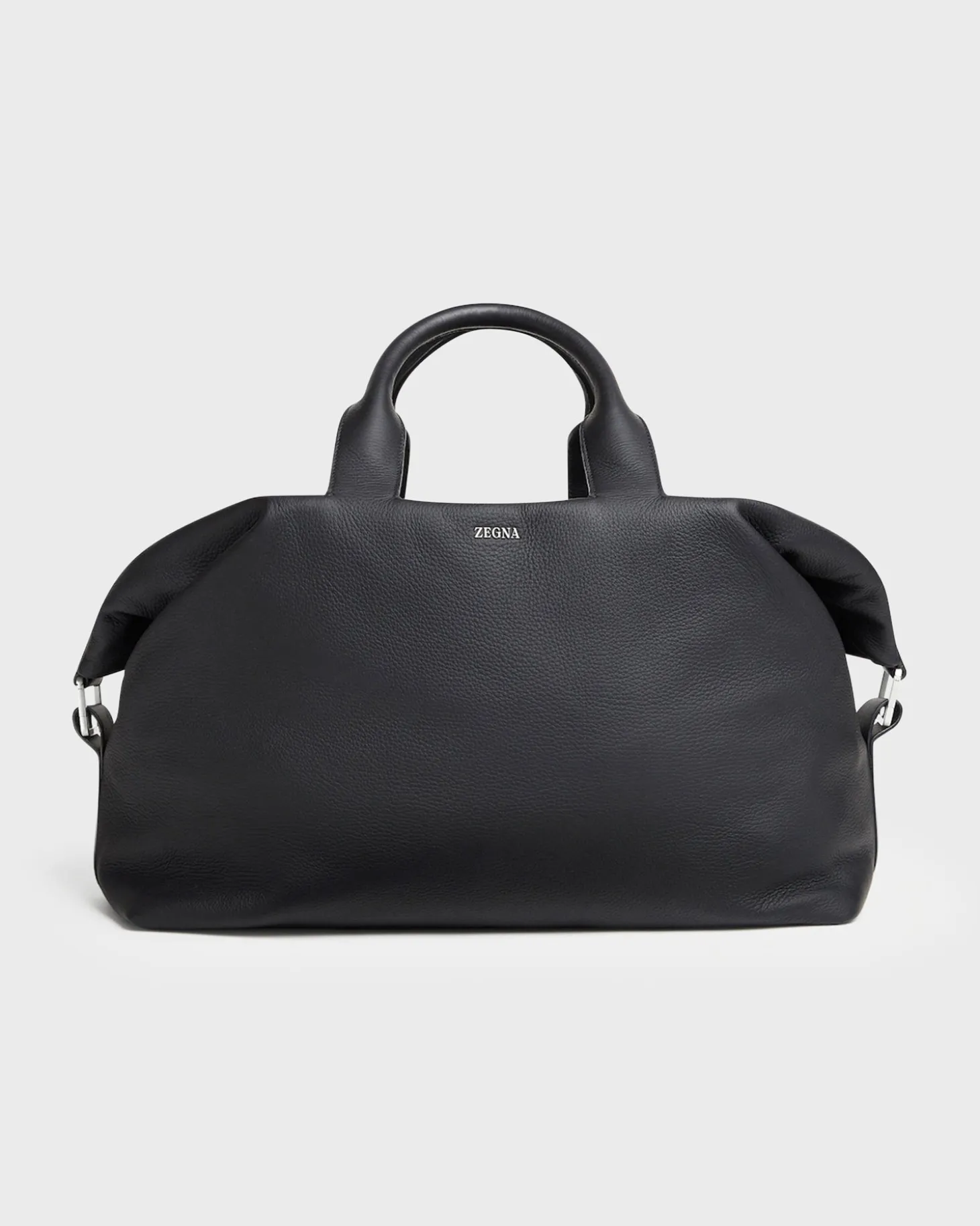 Black Deerskin Holdall