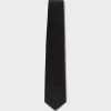 Black Jacquard Silk Tie