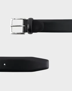 Black Leather Belt
