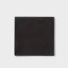 Black Microtexture Silk Pocket Square