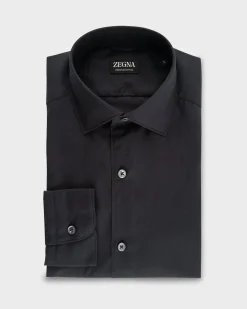 Black Premium Cotton Shirt