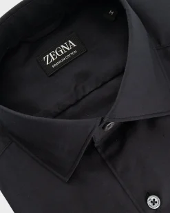 Black Premium Cotton Shirt