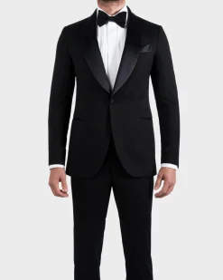 Black Shawl Lapel Dinner Suit