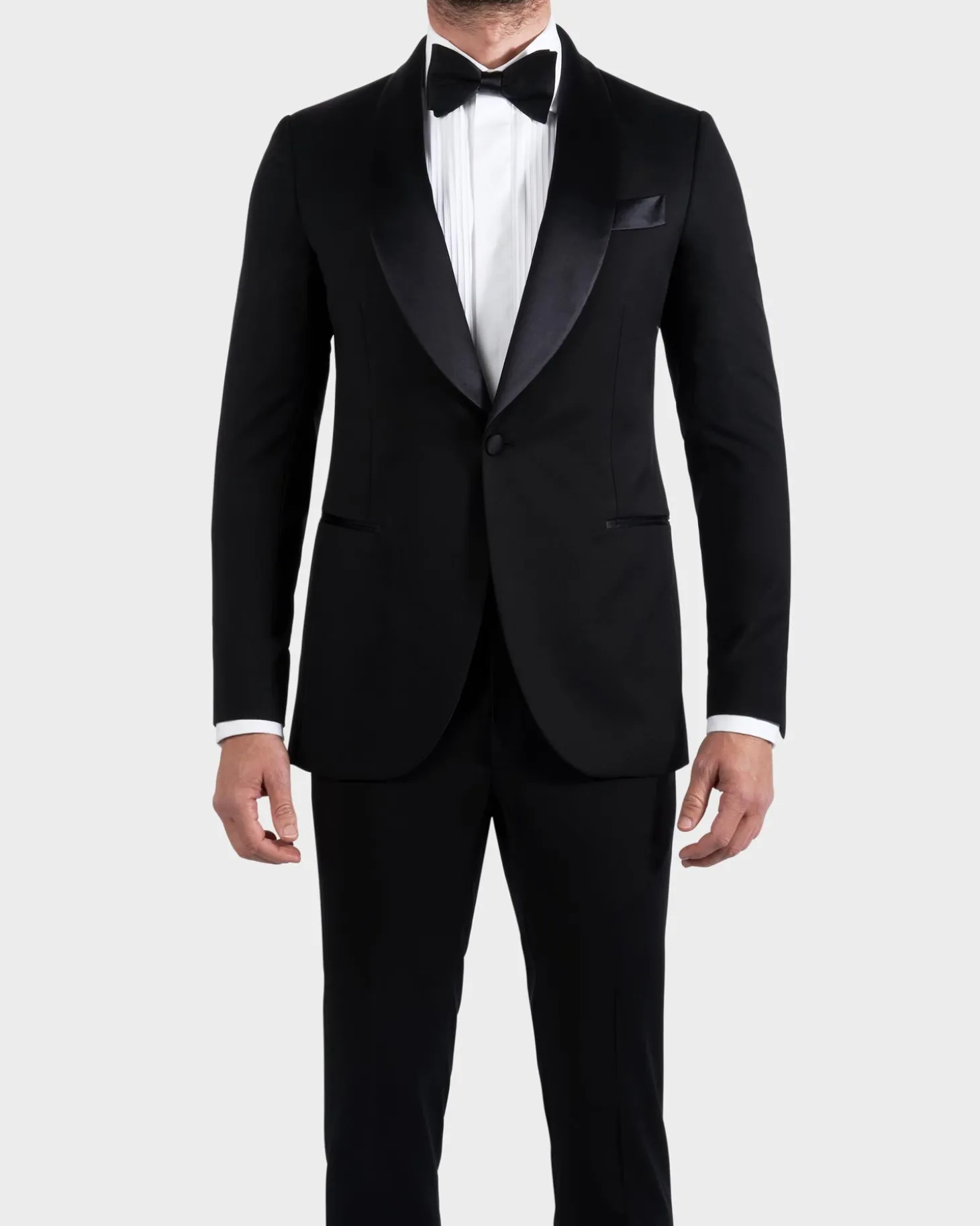 Black Shawl Lapel Dinner Suit