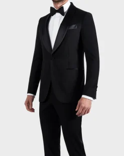 Black Shawl Lapel Dinner Suit