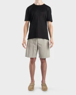 Black Silk T-Shirt