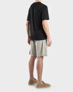 Black Silk T-Shirt