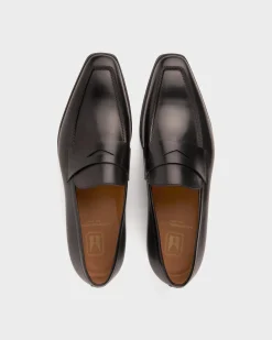 Black Sofia Penny Loafer