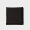Black Spotted Silk Pocket Square