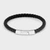Black Sterling Silver Tubo Bracelet