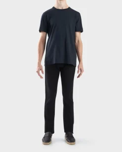 Black Travel Cotton Elastan Slim Fit Jeans