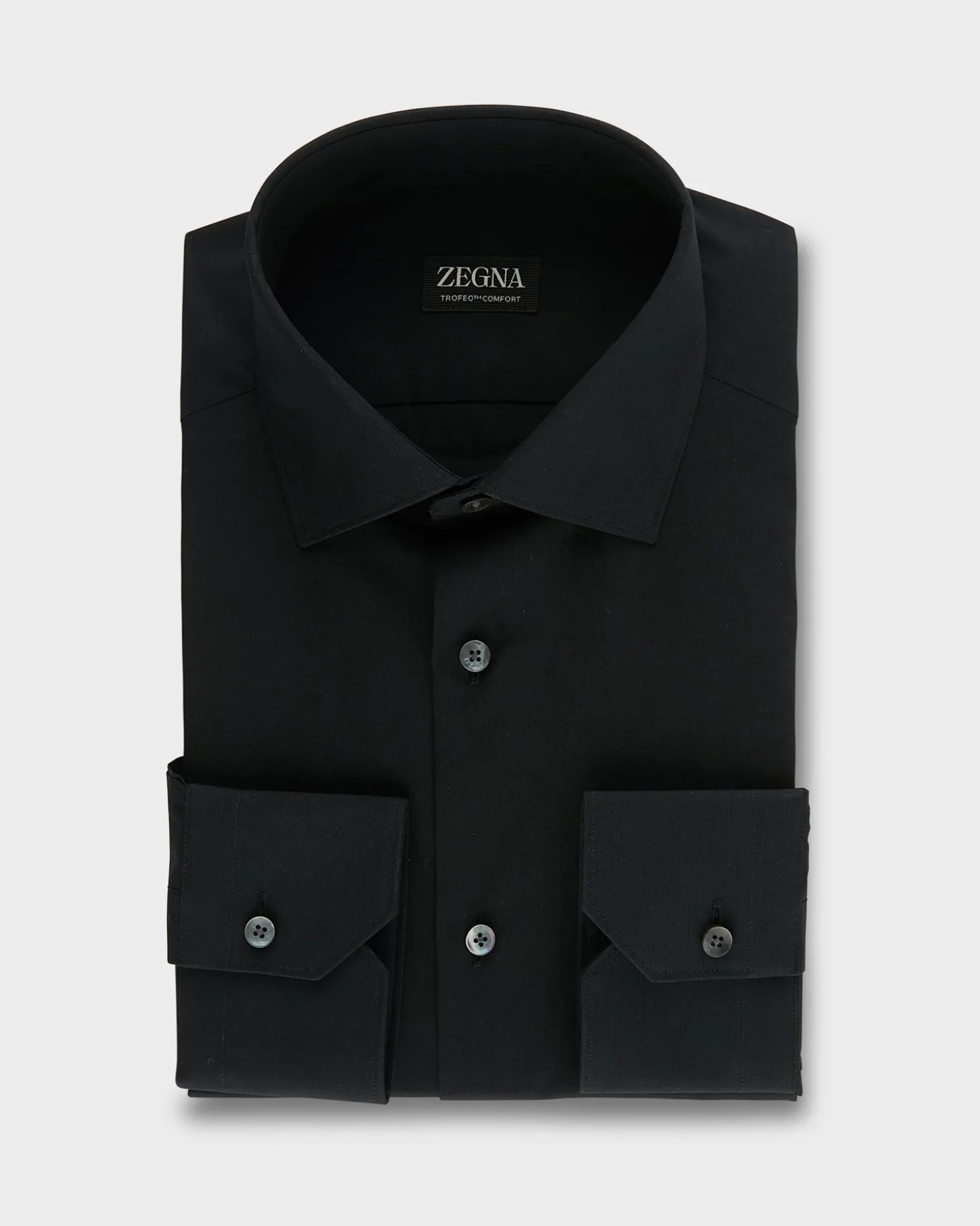 Black Trofeo Comfort Cotton Shirt