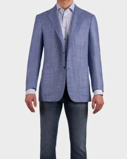 Blue Cashmere Sports Jacket