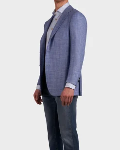 Blue Cashmere Sports Jacket