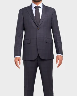 Blue Check Suit