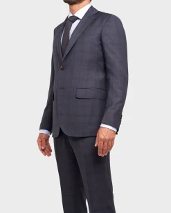 Blue Check Suit