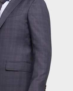 Blue Check Suit