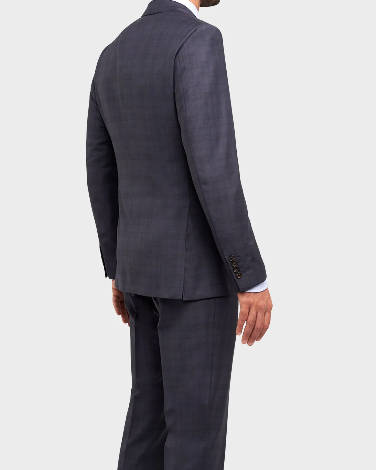 Blue Check Suit