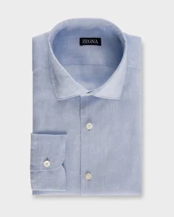 Blue Linen Shirt