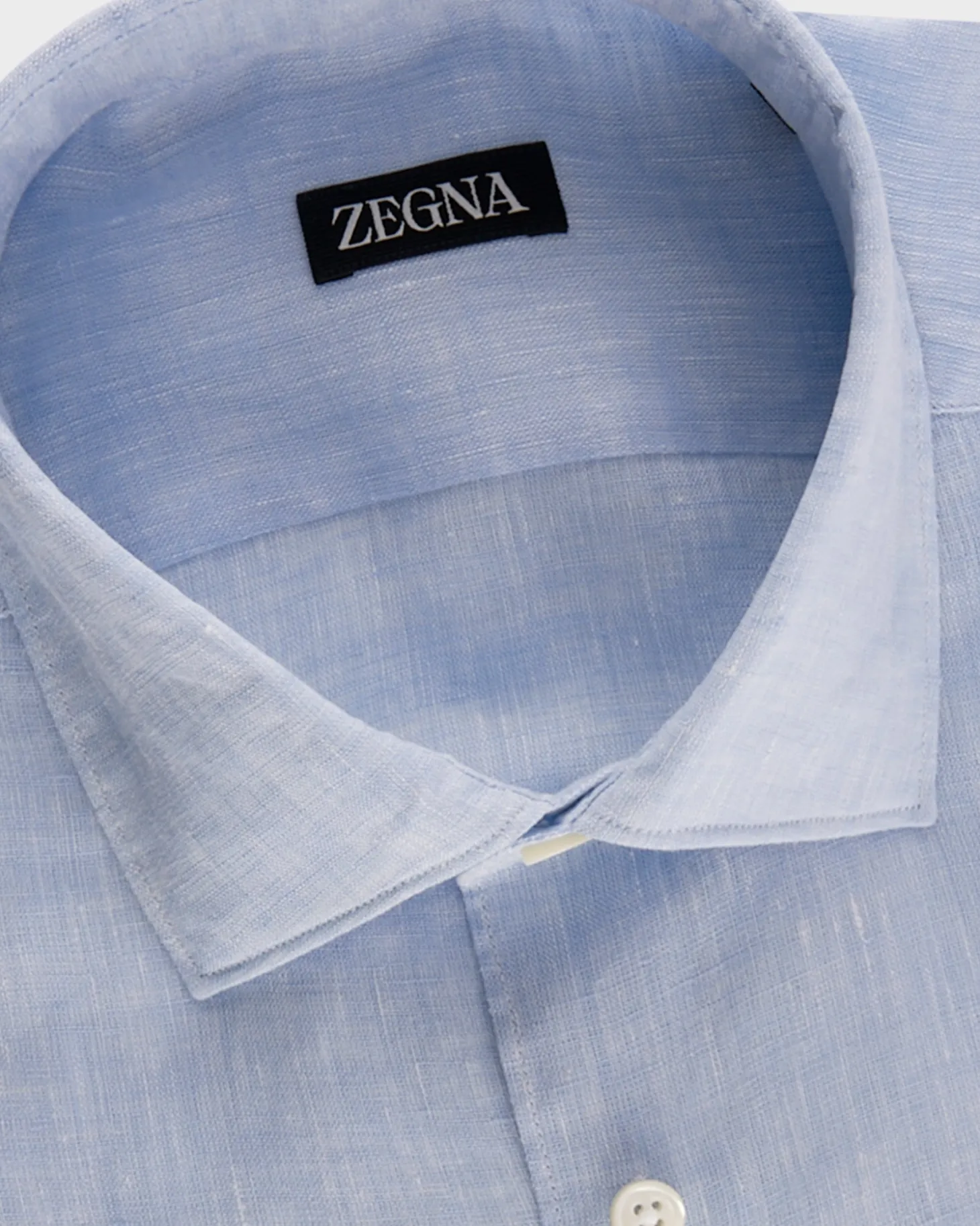 Blue Linen Shirt