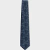 Blue Paisley Silk Tie