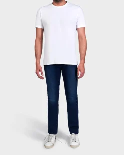 Blue Rising Sun Slim Fit Jeans