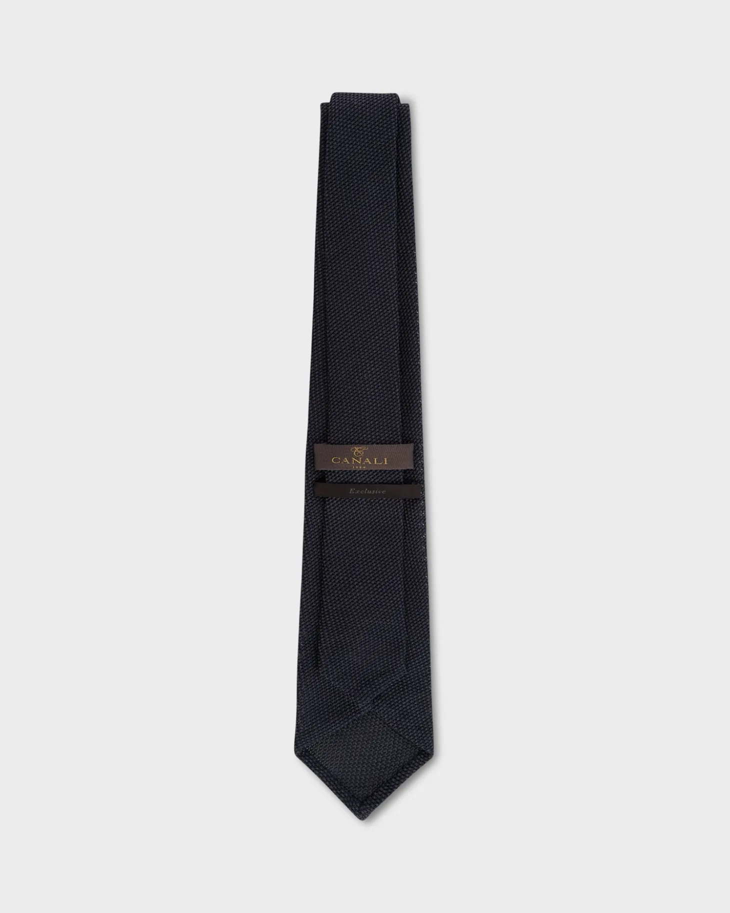 Blue Silk Mesh Couture Tie
