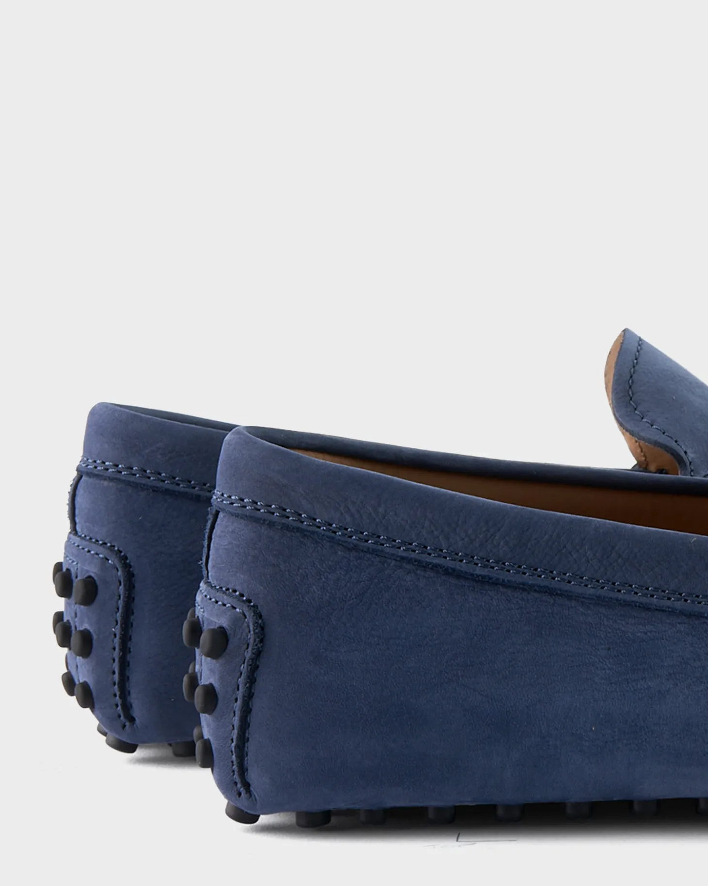 Blue Suede Gommini Driving Shoes