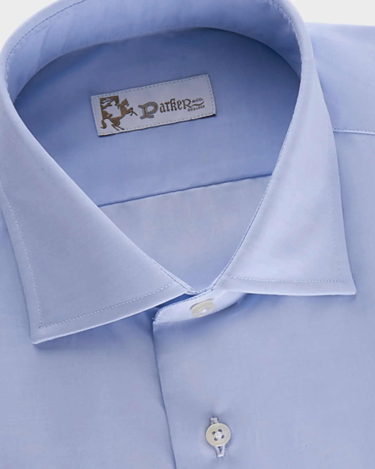 Blue Tailored Cotton Shirt