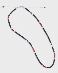 Blue Tiger Eye Sterling Silver Sonoran Necklace