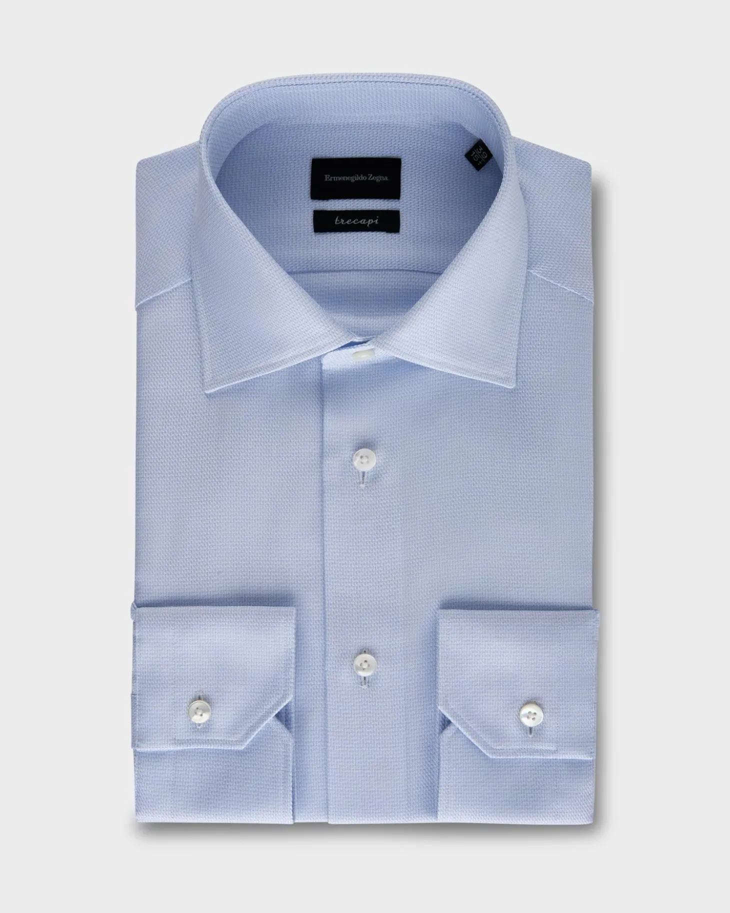 Blue Trecapi Cotton Shirt