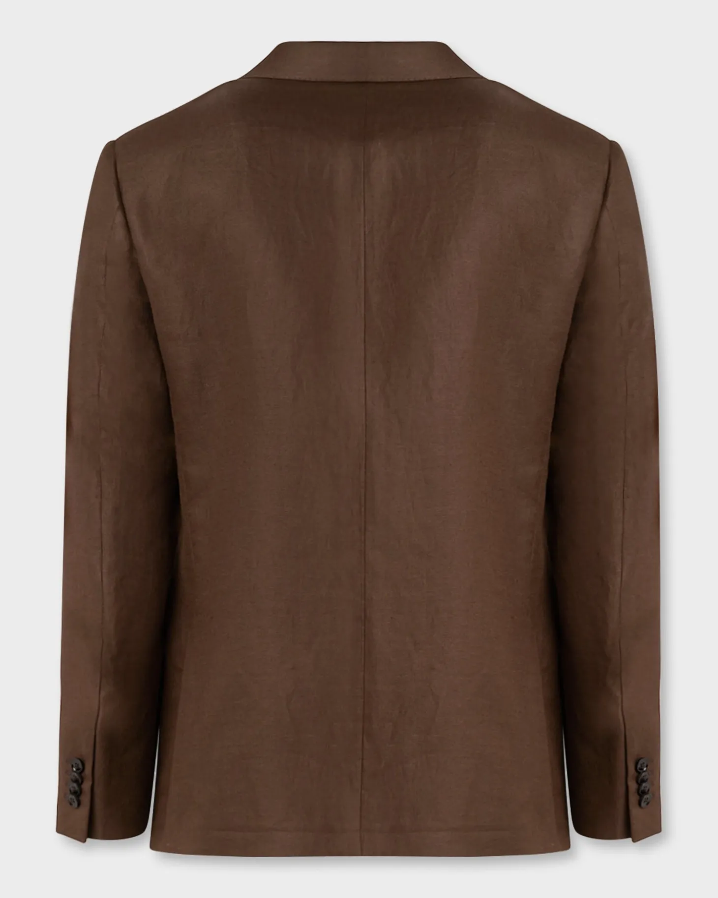 Brown Linen Sports Jacket