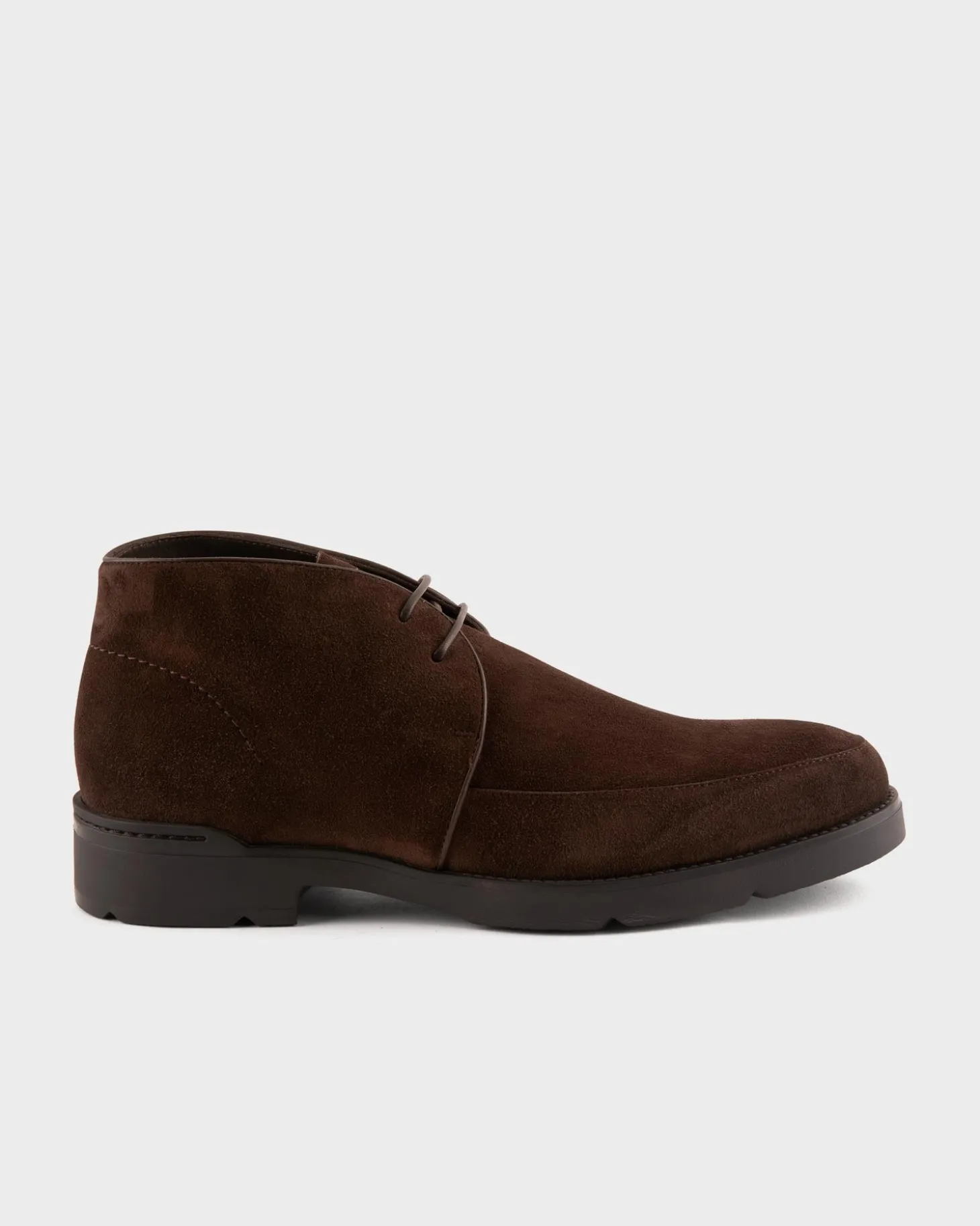 Brown Suede Ankle Boots