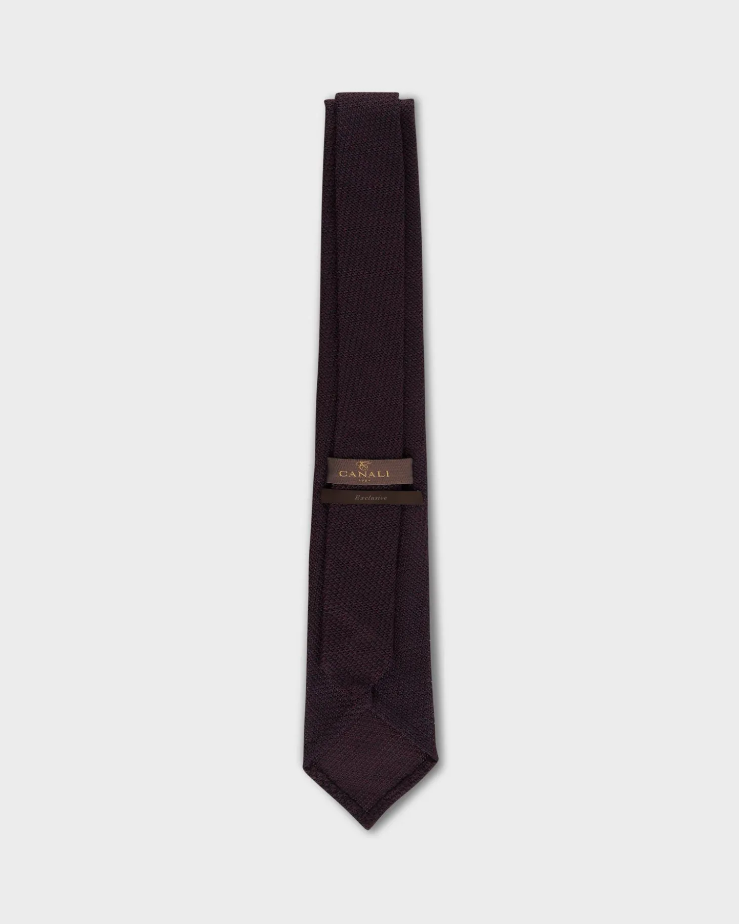 Burgundy Silk Gauze Tie