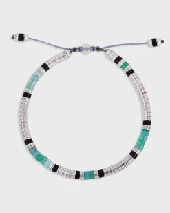 Chrysoprase Sonoran Sterling Silver Bracelet