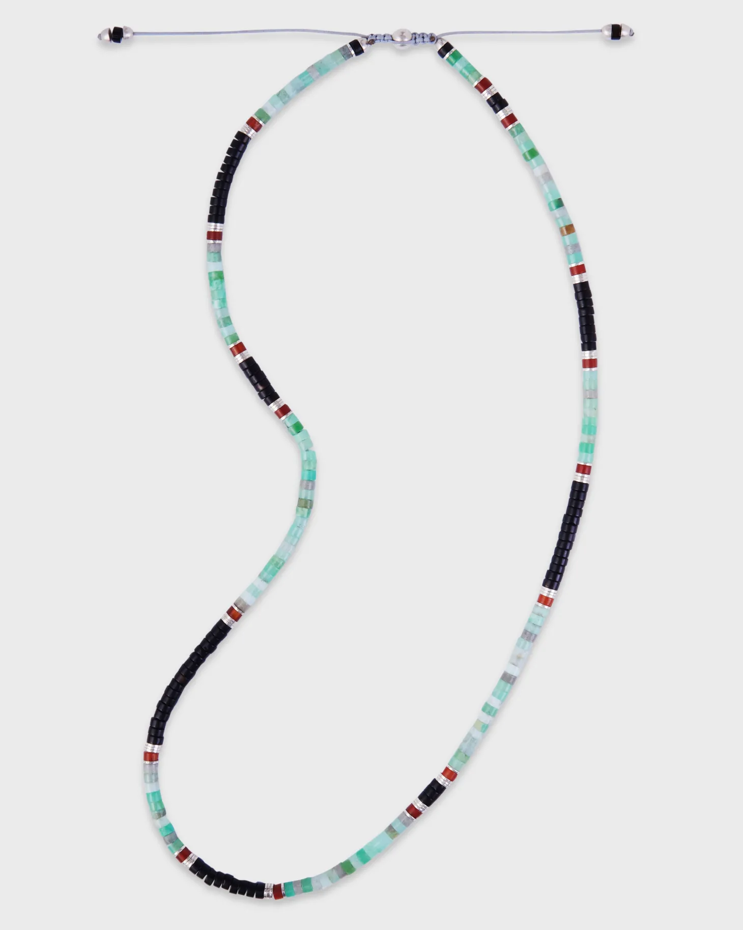 Chrysoprase Sterling Silver Sonoran Necklace