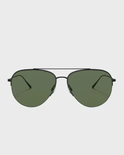 Cleamons Matte Black With Green Polar