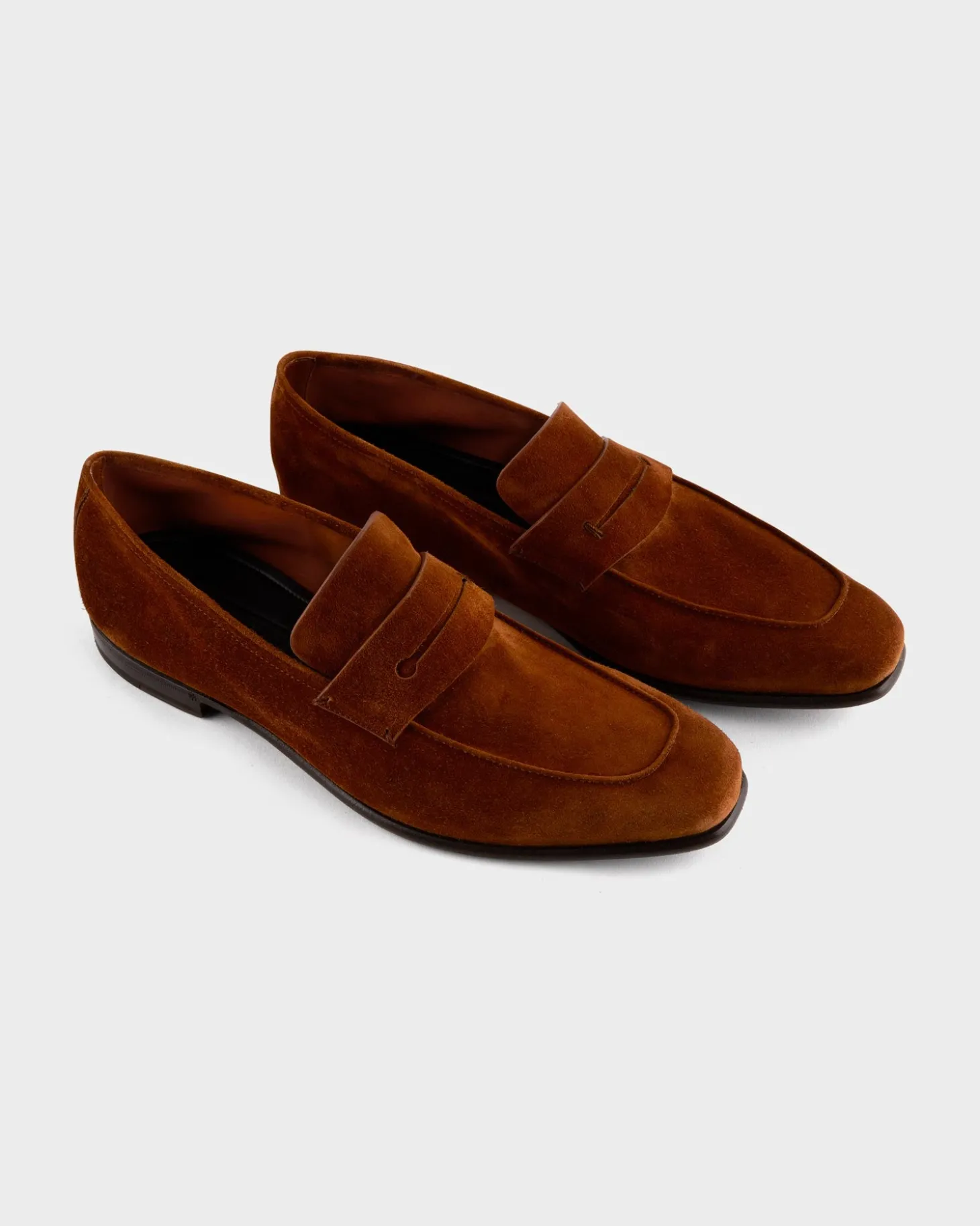 Cognac Suede L'Asola Moccasin