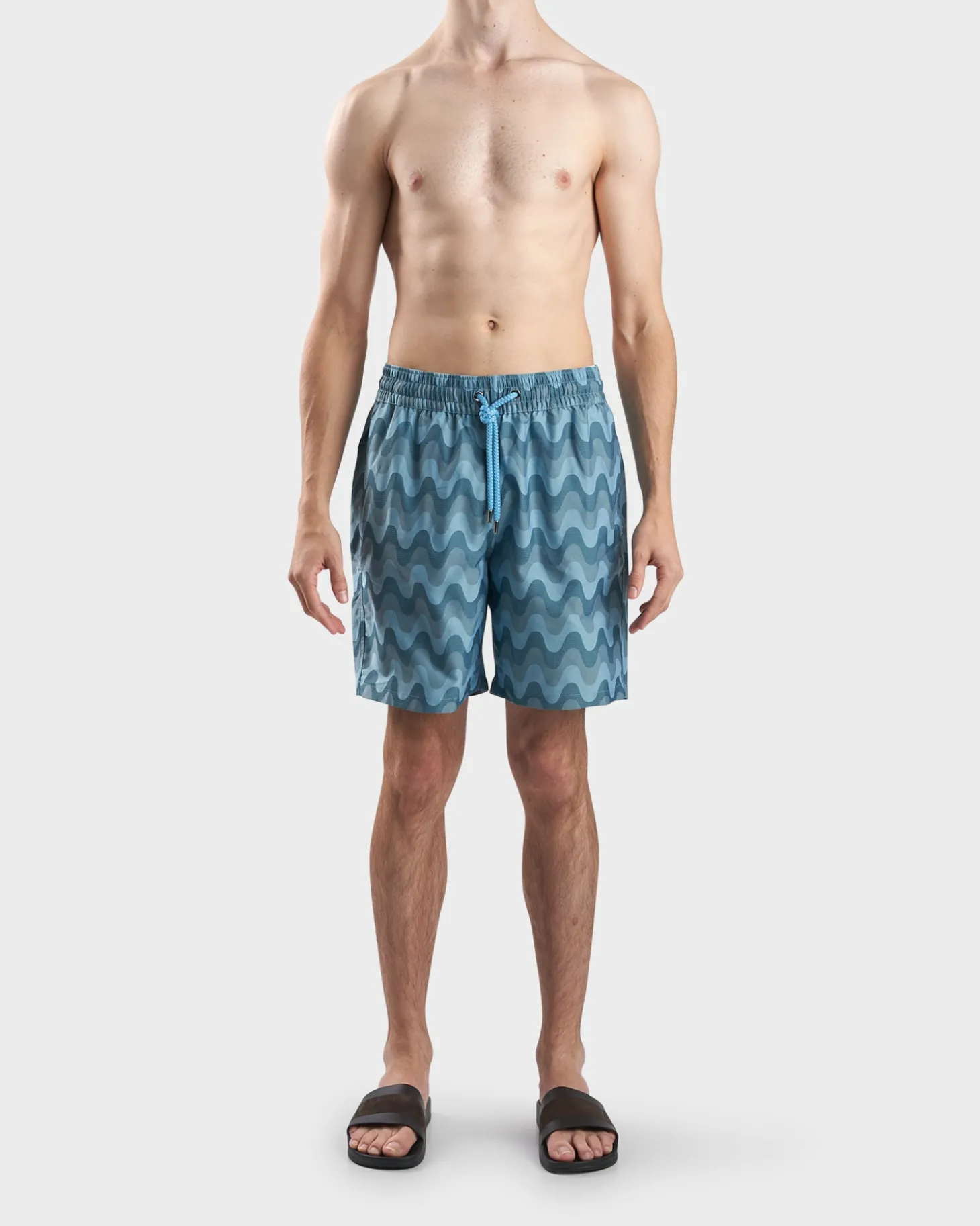Cool Blue Copacabana Jacquard Board Shorts