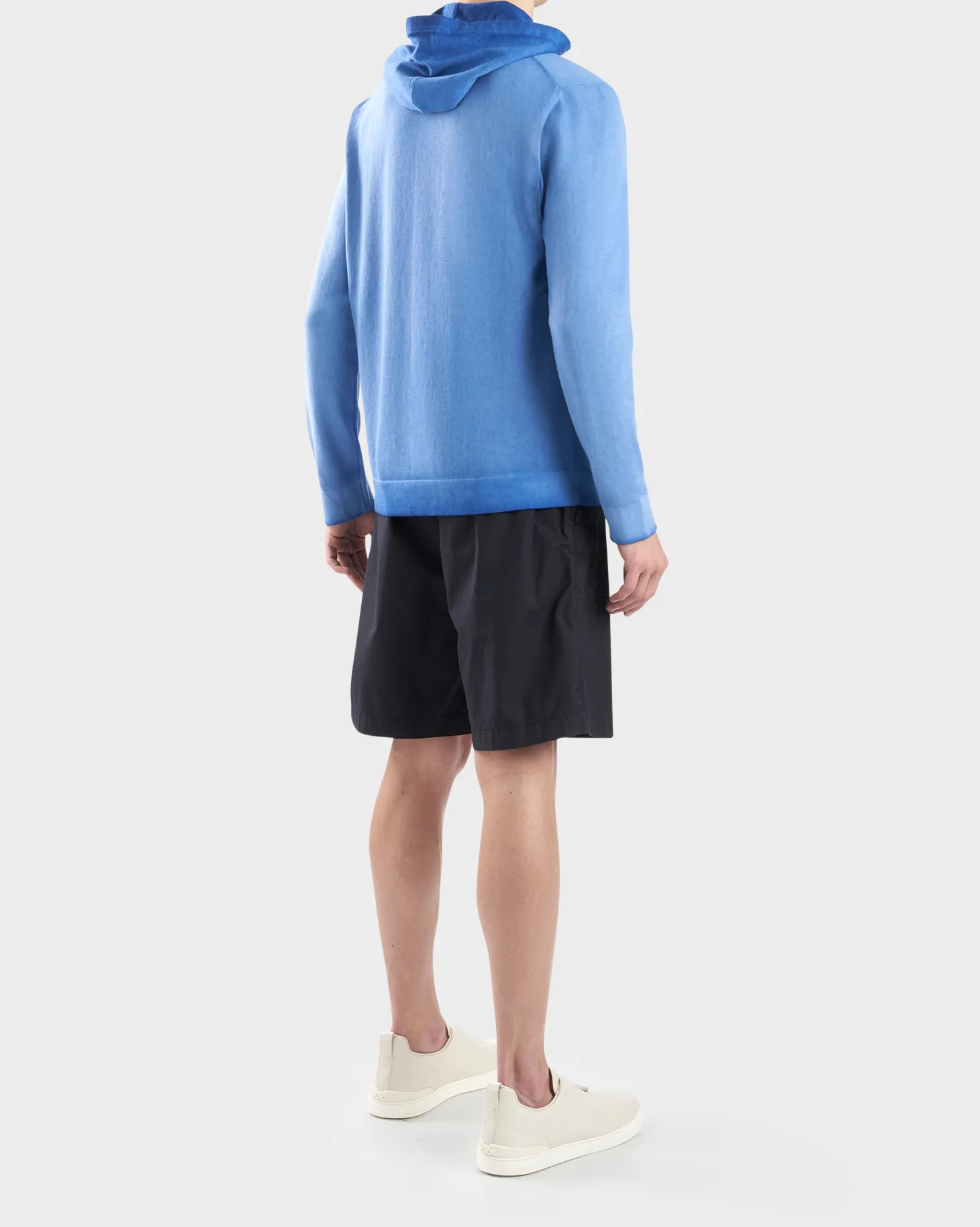 Cornflower Blue Drawstring Hoodie