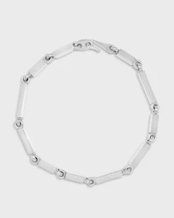 Cuadrangular Sterling Silver Bracelet