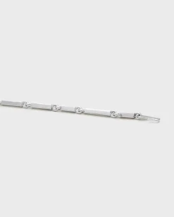 Cuadrangular Sterling Silver Bracelet