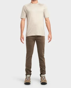 Dark Beige Cleveland Crop Jeans